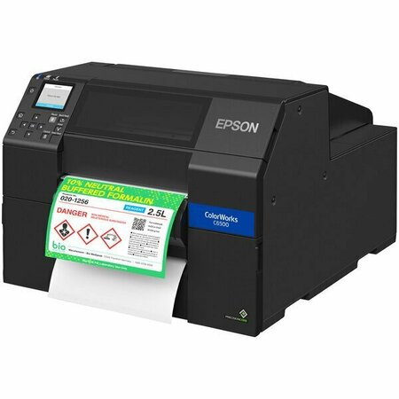 EPSON C31CH77A9971 ColorWorks C6500PU Color Label Printer with Peeler - Gloss 105C31C77971